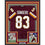 Framed Autographed/Signed Ricky Sanders 35x39 Washington Burgundy Football Jersey JSA COA