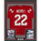 Framed Autographed/Signed Roger Wehrli 35x39 HOF 07 Arizona Red Football Jersey JSA COA