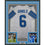 Framed Autographed/Signed Terrion Arnold 35x39 Detroit White Football Jersey Beckett BAS COA