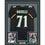 Framed Autographed/Signed Tony Boselli 35x39 HOF 22 Jacksonville Black Football Jersey Beckett BAS COA