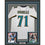 Framed Autographed/Signed Tony Boselli 35x39 HOF 22 Jacksonville White Football Jersey Beckett BAS COA