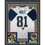 Framed Autographed/Signed Torry Holt 35x39 St. Louis White Football Jersey Beckett BAS COA