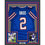Framed Autographed/Signed Tyler Bass 35x39 Buffalo Blue Football Jersey JSA COA