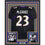Framed Autographed/Signed Willis McGahee 35x39 Baltimore Black Football Jersey Beckett BAS COA