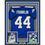 Framed Autographed/Signed Zaire Franklin 35x39 Indianapolis 2025 Style Blue Football Jersey Beckett BAS COA