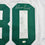 Autographed/Signed Ahman Green Green Bay White Football Jersey JSA COA