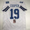 Autographed/Signed Amari Cooper Dallas White Football Jersey JSA COA