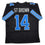 Autographed/Signed Amon-Ra St. Brown Detroit Black Football Jersey Beckett BAS COA