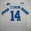 Autographed/Signed Amon-Ra St. Brown Detroit White Football Jersey Beckett BAS COA
