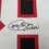 Autographed/Signed Andre Rison Atlanta Black Football Jersey Beckett BAS COA