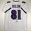 Autographed/Signed Anquan Boldin Baltimore White Football Jersey Beckett BAS COA