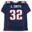 Autographed/Signed Antowain Smith 2x SB Champ New England Blue Football Jersey JSA COA