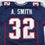Autographed/Signed Antowain Smith 2x SB Champ New England Blue Football Jersey JSA COA