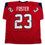 Autographed/Signed Arian Foster Houston Red Football Jersey Beckett BAS COA