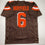 Autographed/Signed Baker Mayfield Cleveland Football Brown Jersey JSA COA