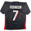 Autographed/Signed Bijan Robinson Atlanta Black Football Jersey Beckett BAS COA
