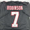 Autographed/Signed Bijan Robinson Atlanta Retro Black Football Jersey Beckett BAS COA