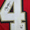 Autographed/Signed Brent Jones San Francisco Red Alternate Football Jersey Beckett BAS COA