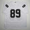 Autographed/Signed Brock Bowers Las Vegas Oakland White Football Jersey Beckett BAS COA
