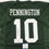 Autographed/Signed Chad Pennington New York Green Football Jersey Beckett BAS COA