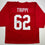 Autographed/Signed Charley Trippi Arizona Red Football Jersey JSA COA