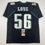 Autographed/Signed Chris Long Philadelphia Black Football Jersey JSA COA