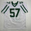 Autographed/Signed CJ C.J. Mosley New York White Football Jersey JSA COA