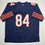 Autographed/Signed Colston Loveland Chicago Blue Football Jersey Beckett BAS COA