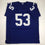 Autographed/Signed Darius Shaquille Leonard Indianapolis Blue Football Jersey JSA COA