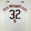 Autographed/Signed David Montgomery Chicago White Football Jersey JSA COA