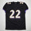 Autographed/Signed Derrick Henry Baltimore Black Football Jersey JSA COA