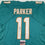 Autographed/Signed Devante Parker Miami Teal Football Jersey JSA COA