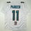 Autographed/Signed Devante Parker Miami White Football Jersey JSA COA