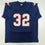 Autographed/Signed Devin McCourty New England Blue Football Jersey JSA COA