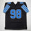 Autographed/Signed D.J. DJ Reader Detroit Black Football Jersey Beckett BAS COA
