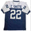 Autographed/Signed Emmitt Smith Dallas Thanksgiving Football Jersey Beckett BAS COA