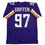 Autographed/Signed Everson Griffen Minnesota Purple Football Jersey JSA COA