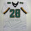 Autographed/Signed Fred Taylor Jacksonville White Football Jersey JSA COA