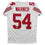 Autographed/Signed Fred Warner San Francisco White Football Jersey Beckett BAS COA