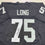 Autographed/Signed Howie Long Oakland White Football Jersey Beckett BAS COA
