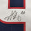 Autographed/Signed Jadaveon Clowney Houston Blue Football Jersey Beckett BAS COA