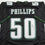 Autographed/Signed Jaelan Phillips Philadelphia Black Football Jersey PSA/DNA COA