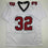 Autographed/Signed Jamal Anderson Atlanta White Football Jersey JSA COA