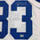 Autographed/Signed Javonte Williams Dallas White Football Jersey Beckett BAS COA