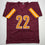 Autographed/Signed Bill Jacory Croskey-Merritt Washington Burgundy Football Jersey Beckett BAS COA