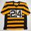 Autographed/Signed Joey Porter Jr. Pittsburgh Bumble Bee Football Jersey JSA COA
