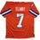 Autographed/Signed John Elway Denver Orange Retro Football Jersey JSA COA