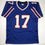 Autographed/Signed Josh Allen Buffalo Blue Football Jersey JSA COA