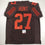 Autographed/Signed Kareem Hunt Cleveland Color Rush Football Jersey PSA/DNA COA