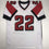 Autographed/Signed Keanu Neal Atlanta White Football Jersey PSA/DNA COA